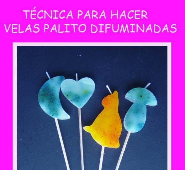 Hacer velas palitos (especial para niños)