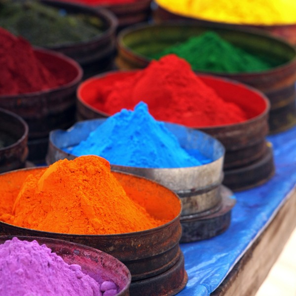 Les masques des taches de pigment avec lamidon