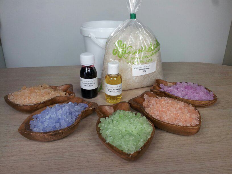materiales para hacer sales