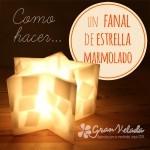 Hacer fanal estrella marmolado