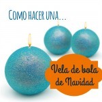 Hacer vela de bola de Navidad