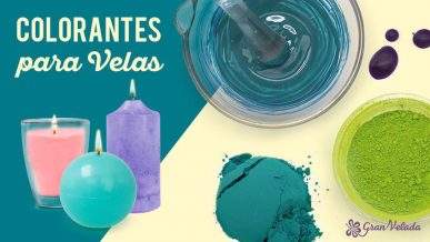 Colorantes para velas de pirámide