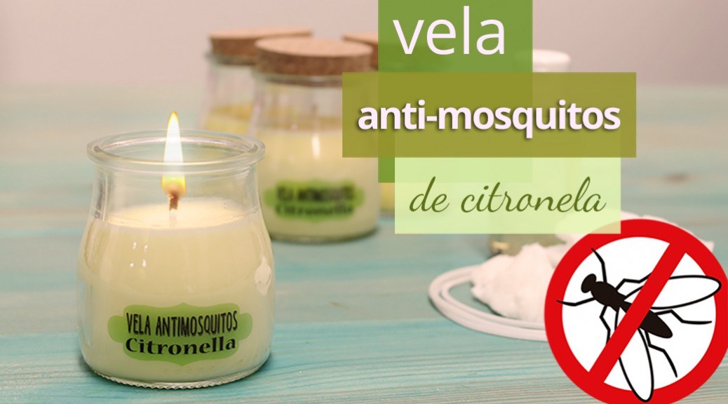 vela citronela antimosquitos