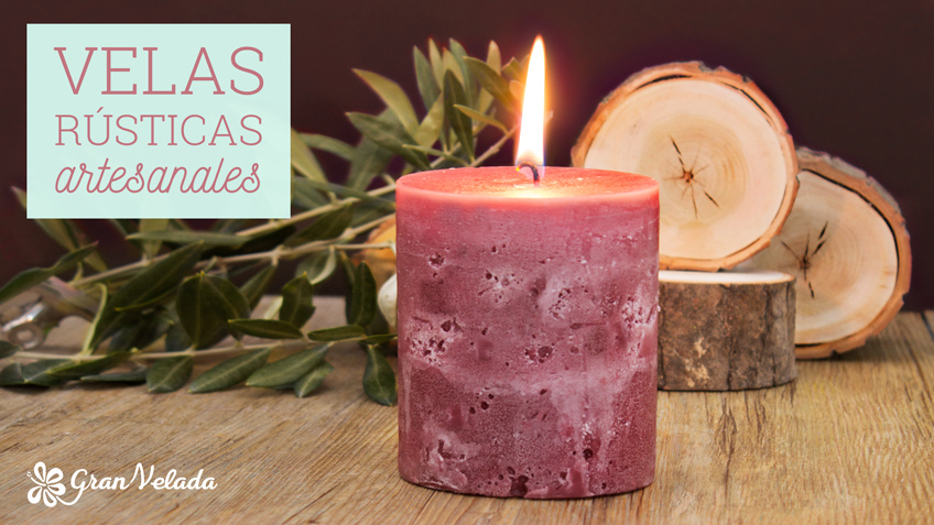 velas rusticas artesanales