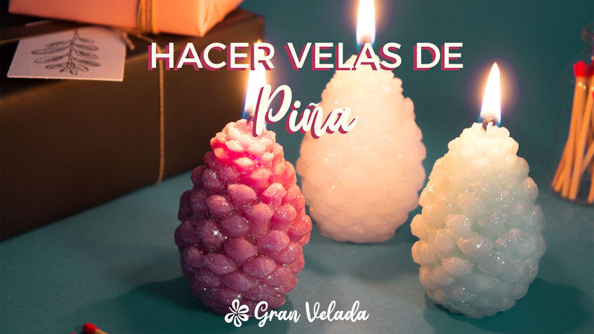 hacer velas de pina video