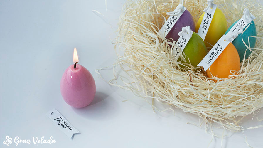 velas de pascua de colores 3