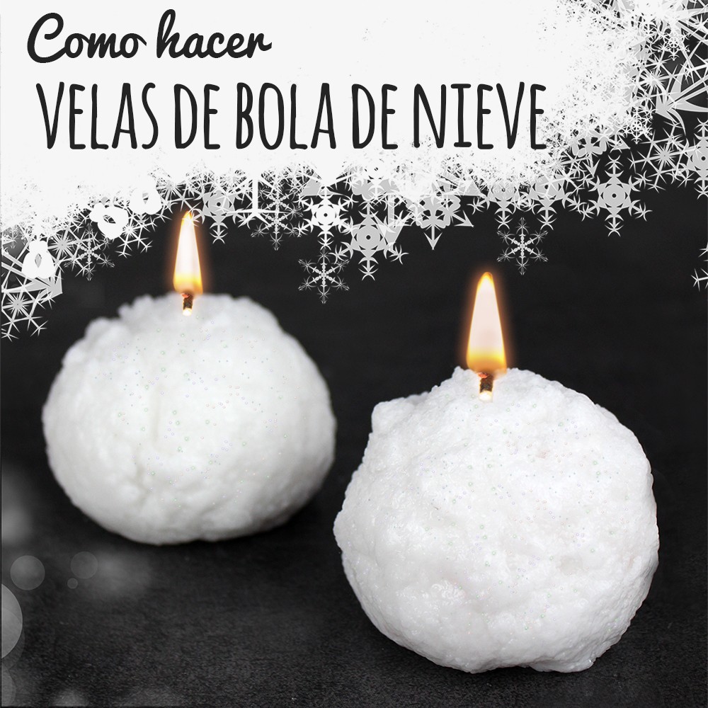 como hacer vela de nieve texto