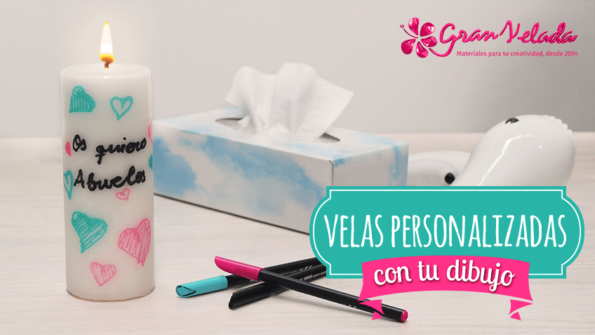 velas personalizadas con tu dibujo texto 1