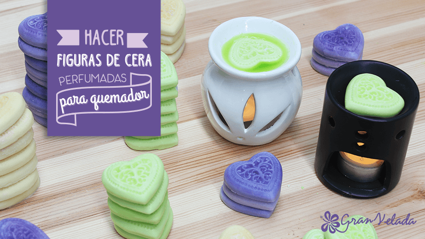 hacer figuras de cera perfumada para quemador