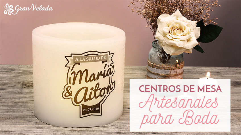 centros de mesa artesanales para boda