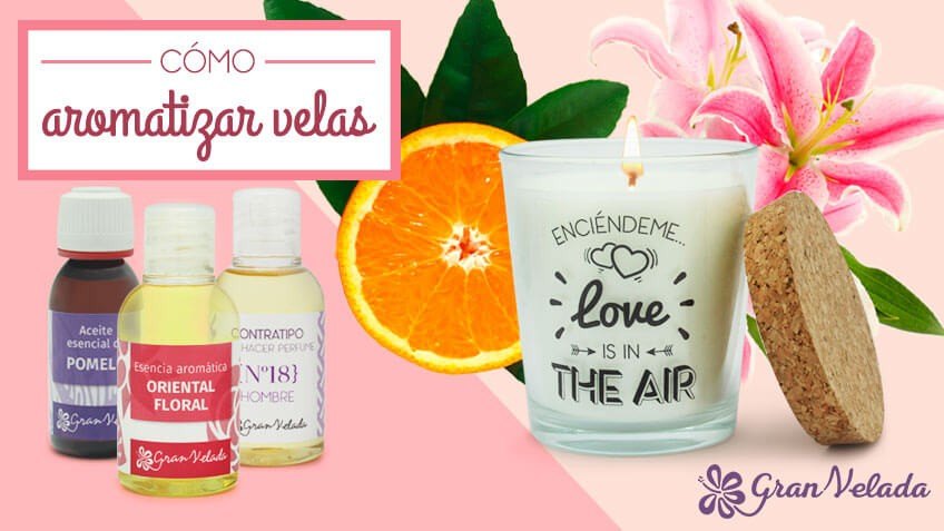 como aromatizar velas