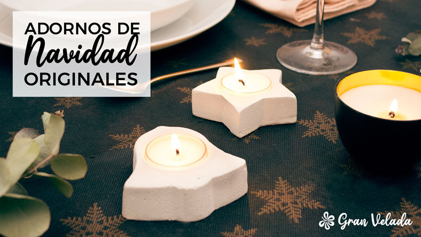 Kit para hacer velas bosque de navidad. Venta online