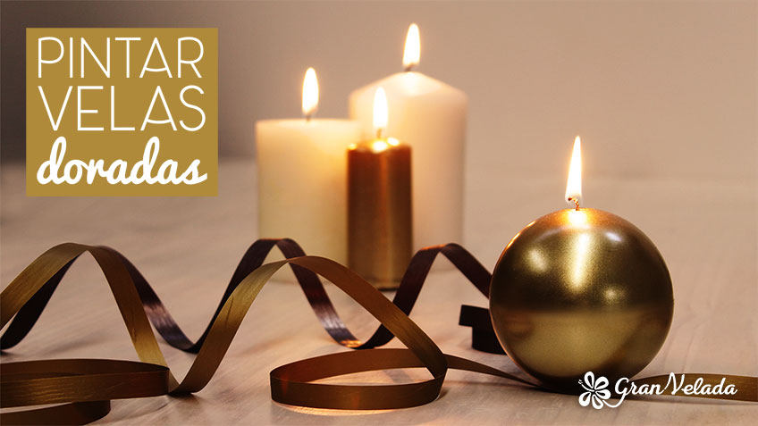 Tutorial para pintar velas doradas y como utilizarlas en un ritual para atraer el dinero