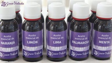 Aceites esenciales para velas