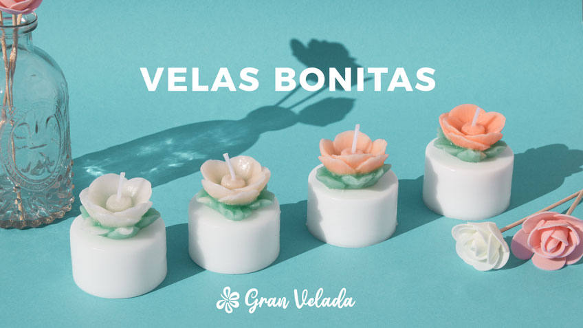 Velas bonitas aromaticas hechas en casa para decoracion