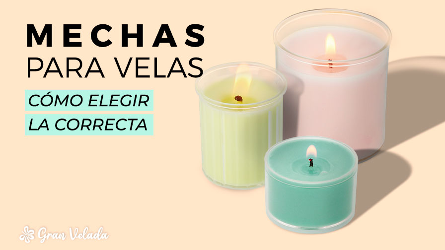 Cómo hacer mechas para velas en casa