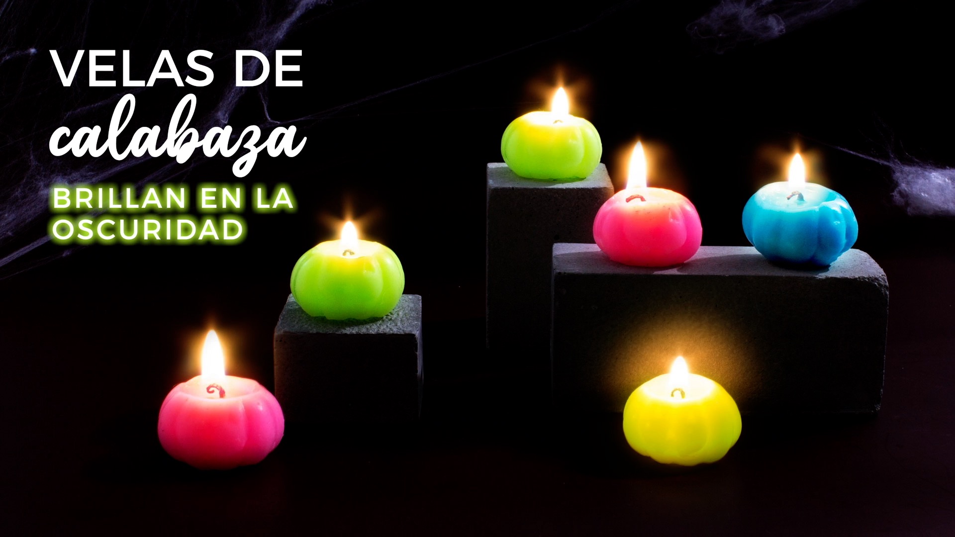 velas calabaza