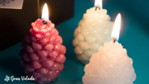 Hacer velas navidenas manualidades