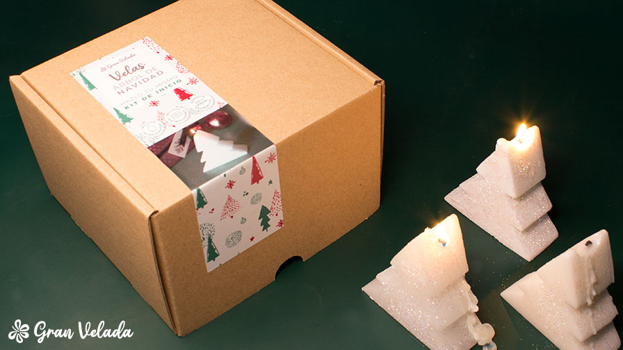 Box de velas aromáticas para regalar 🌈 Ideal para un lindo regalo