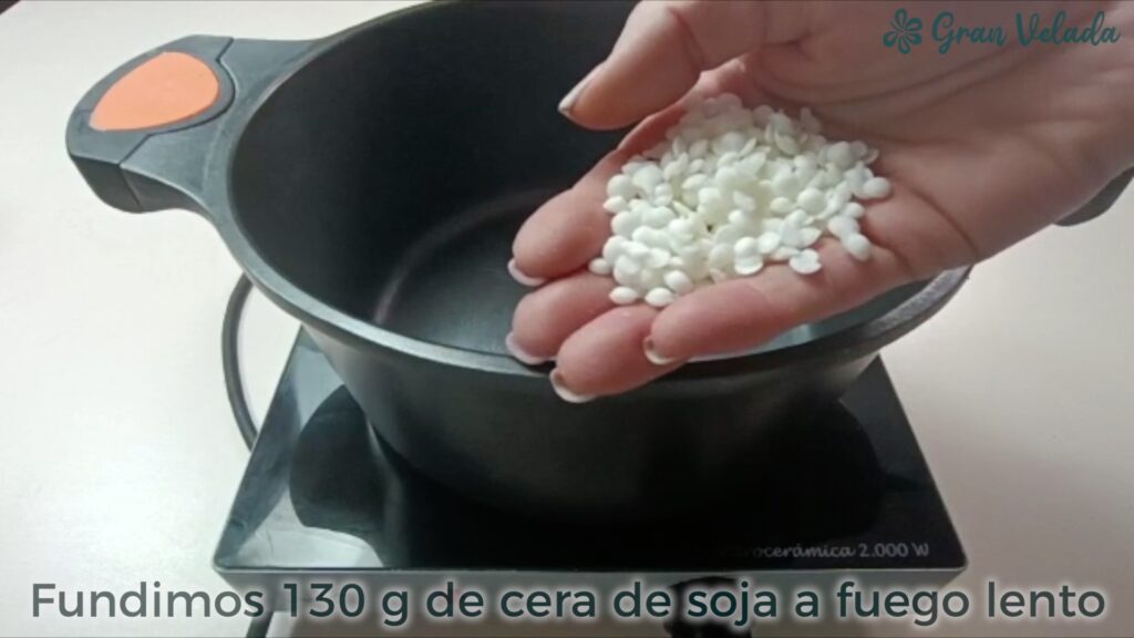 Kit Cera De Soya Y Coco Para Velas De Masaje - 1 Kg