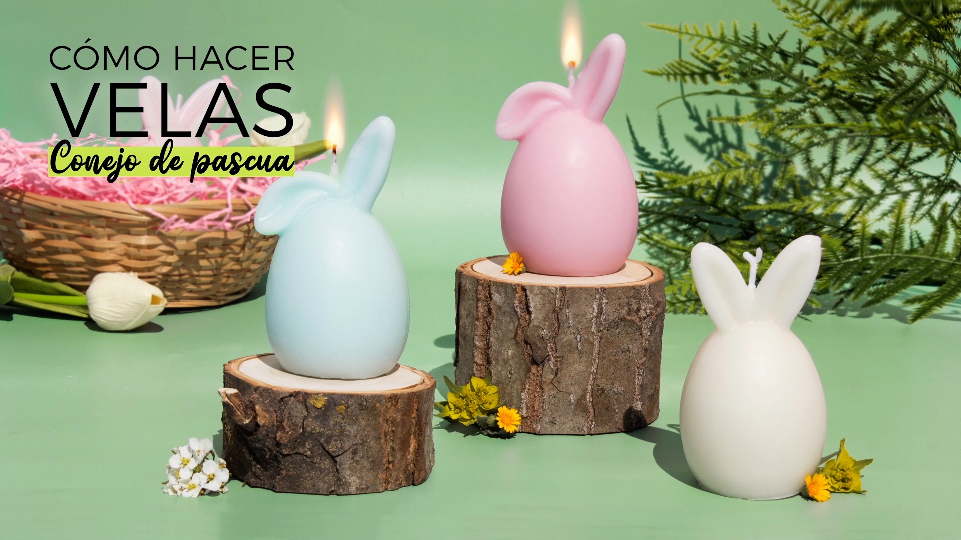 hacer velas pascua