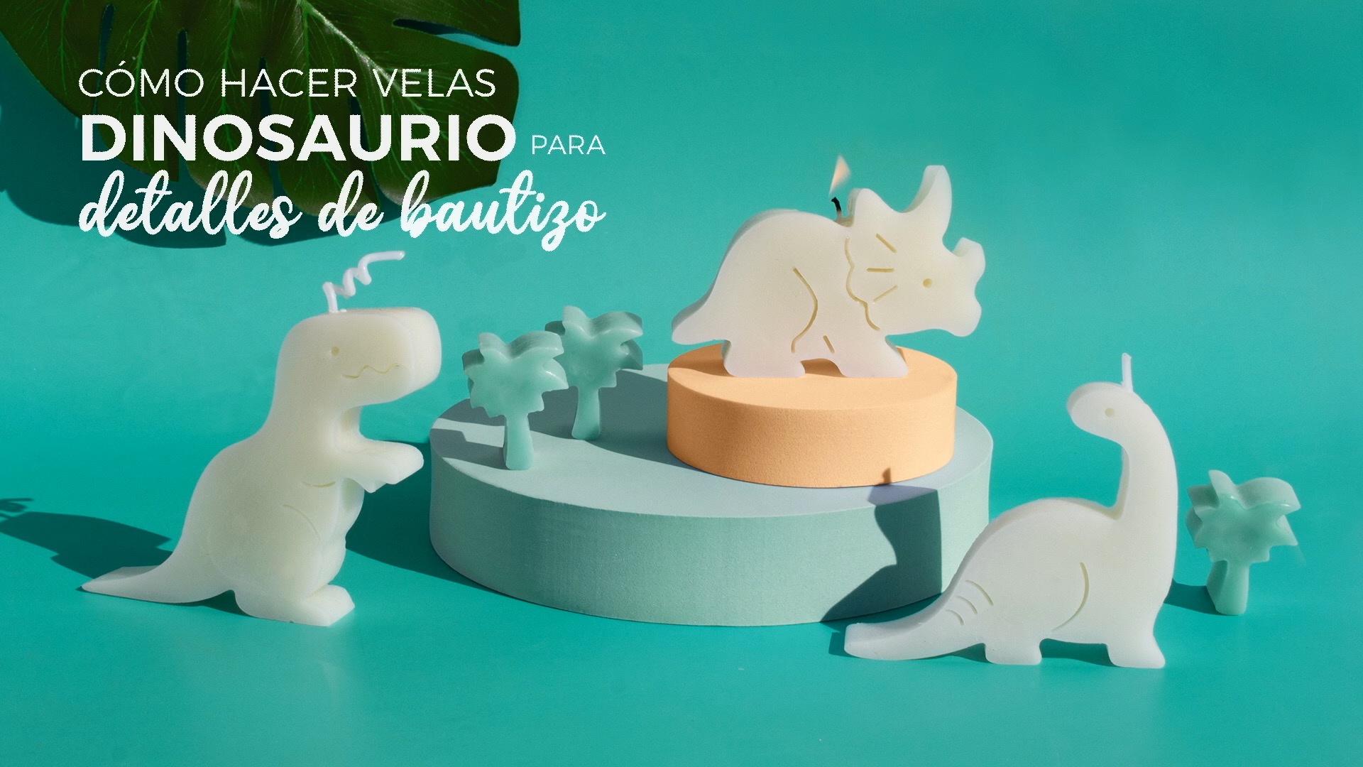 velas dinosaurio