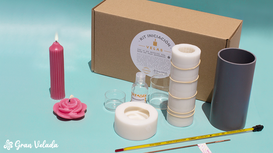 kit completo para fabricación de velas con parafina – Jab Envases Plásticos