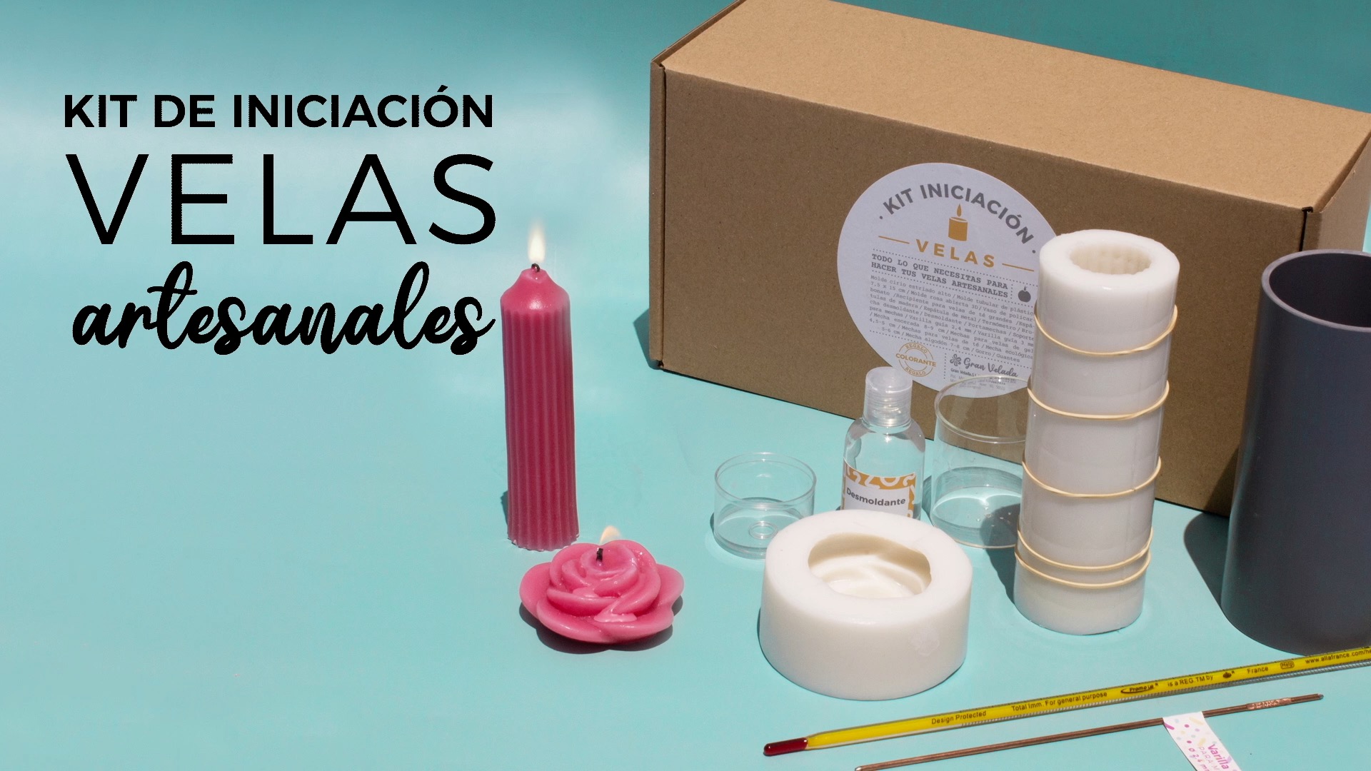 kit iniciacion velas artesanales