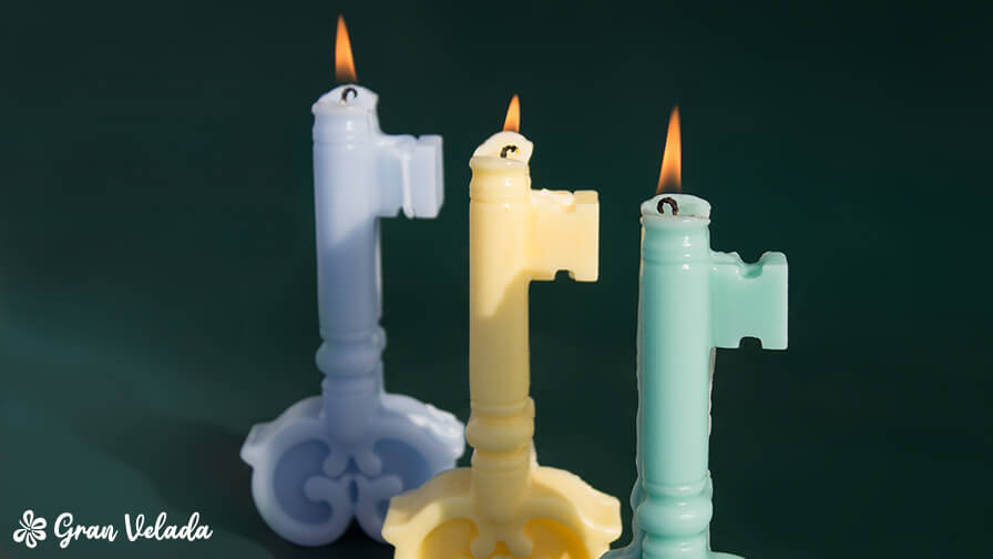 Set velas pequeñas 7 colores – Semilla