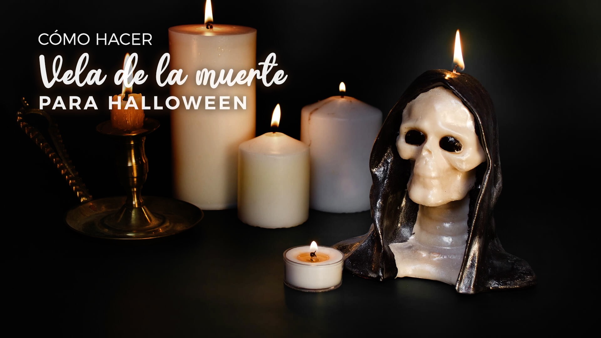 como hacer velas muerte