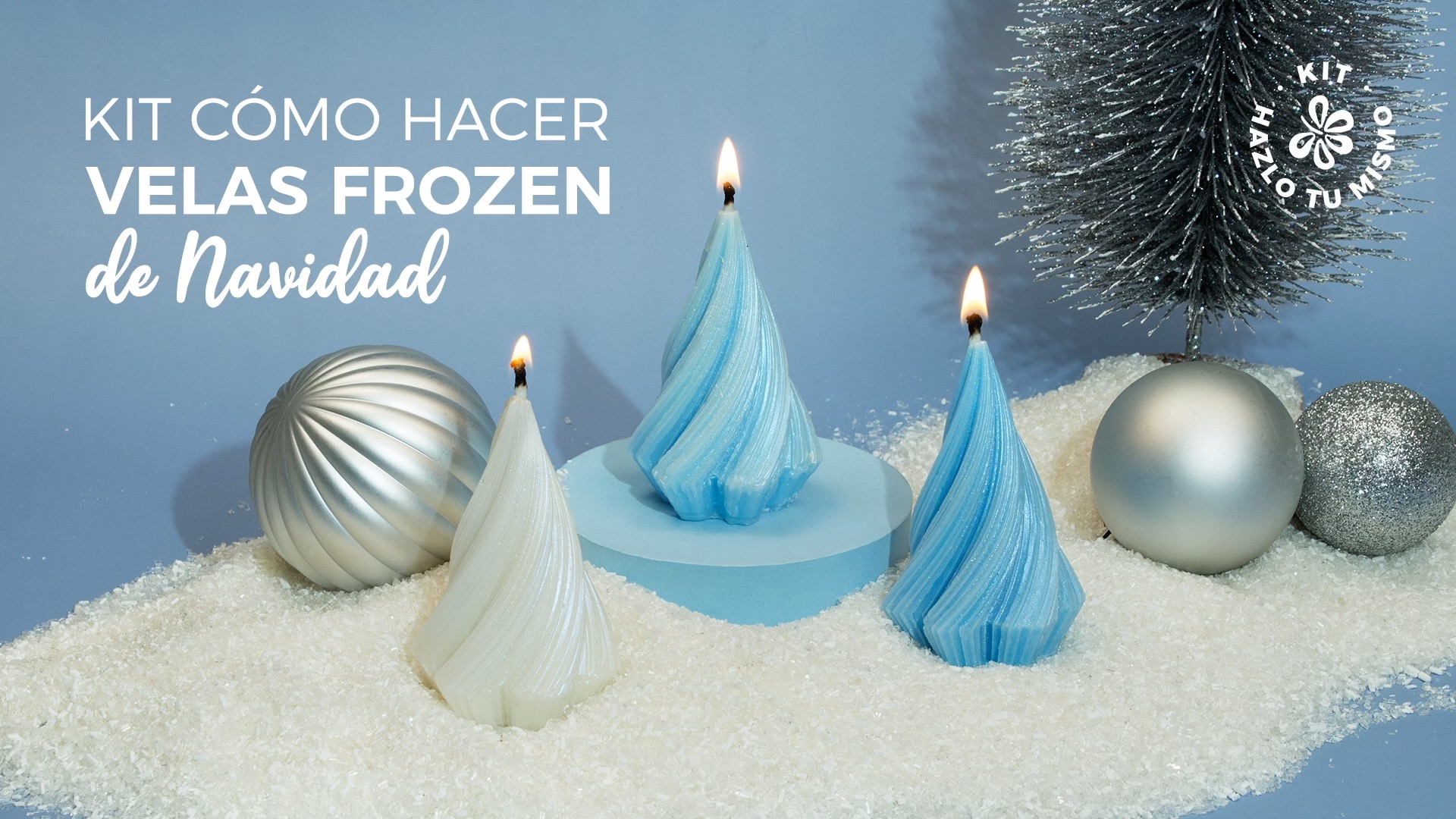 kit como hacer velas frozen navidenas 1