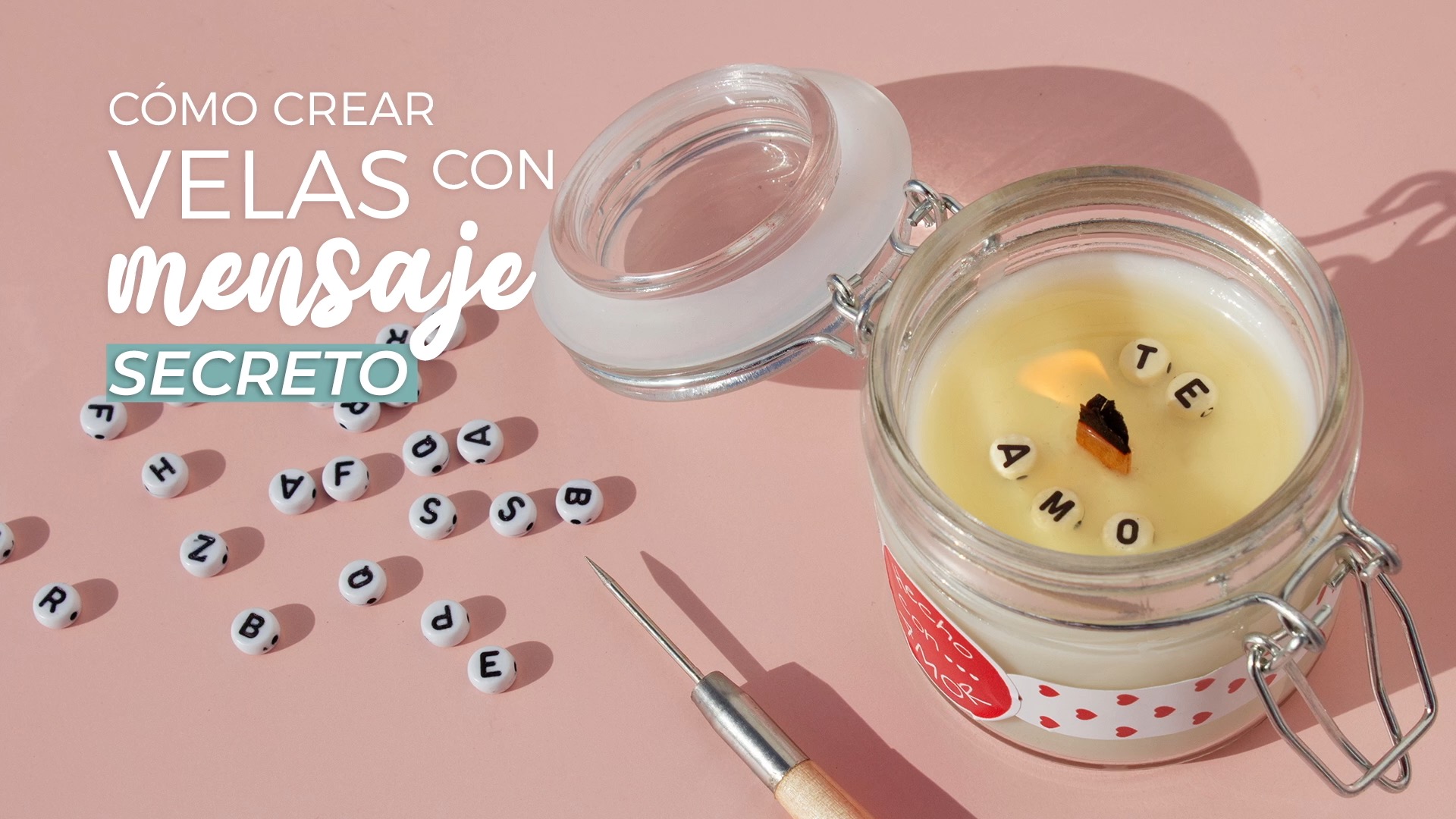 como crear velas mensaje secretoi