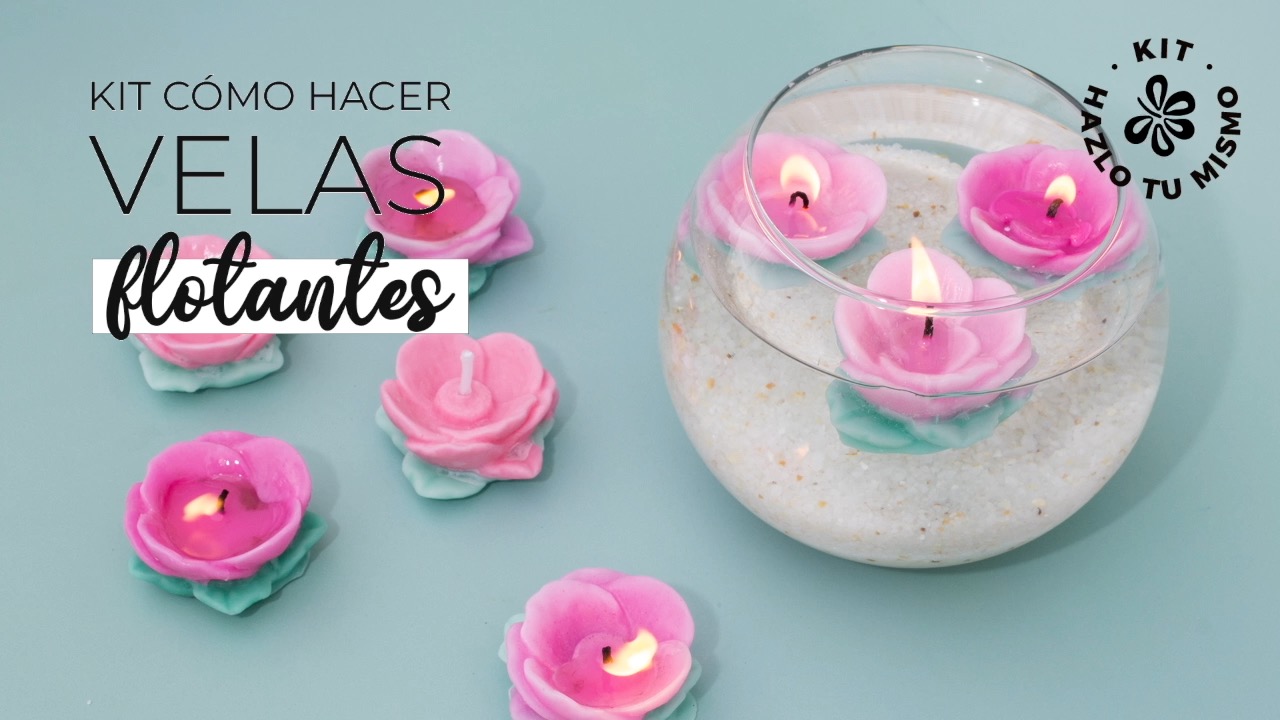 kit como hacer velas flotantes