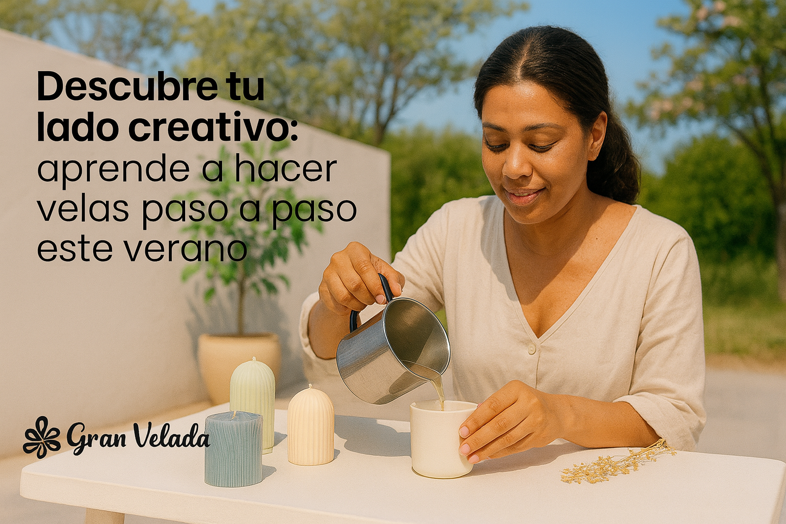 aprende hacer velas este verano