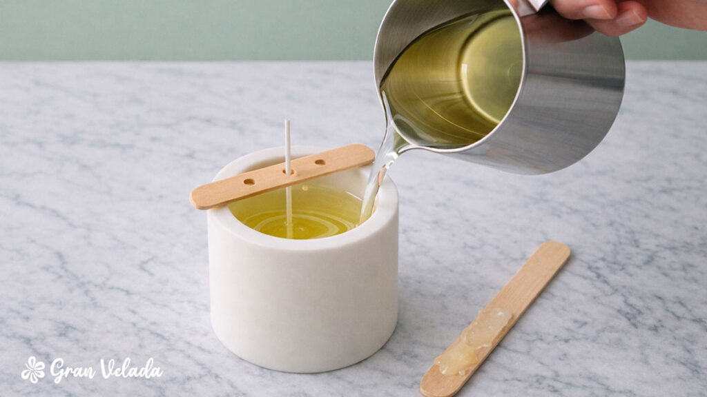 5 glosario para hacer velas vertido cera